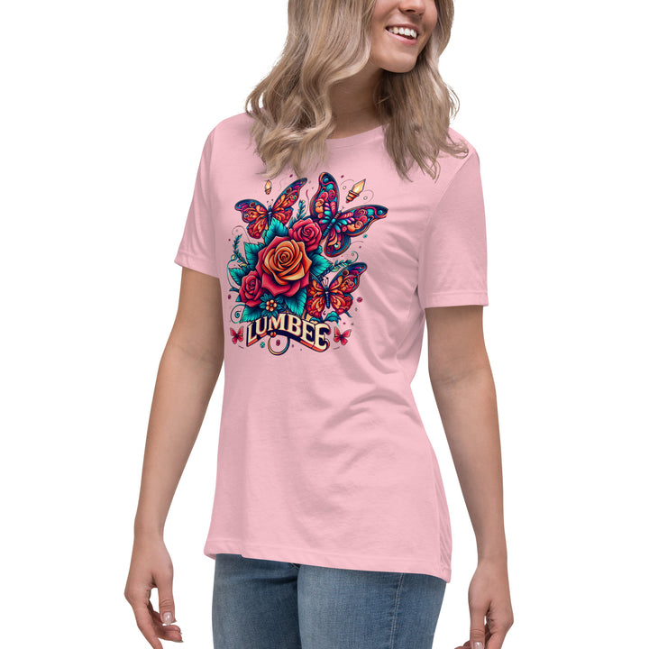 Pinecone Patchwork Women's Relaxed T-Shirt