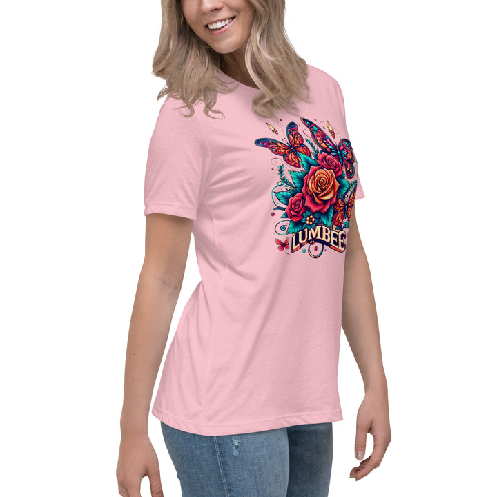 Pinecone Patchwork Women's Relaxed T-Shirt