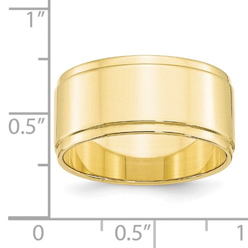 10KY 10mm Flat with Step Edge Band