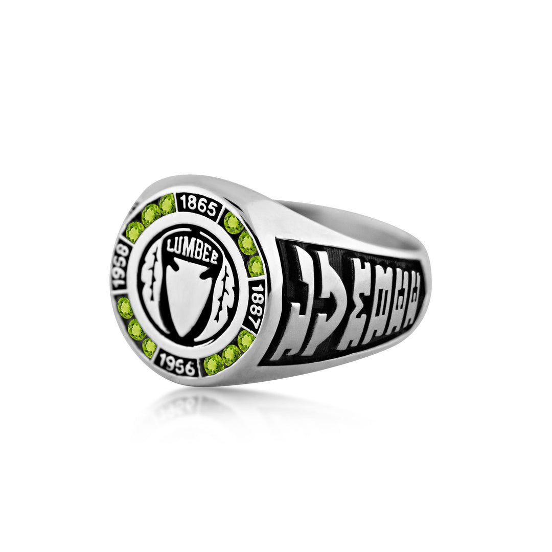 LUMBEE RING Personalized w/stones Ladies-LumbeeJewelry.com