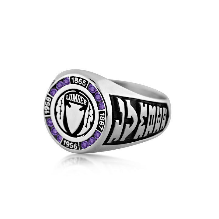 LUMBEE RING Personalized w/stones Ladies-LumbeeJewelry.com