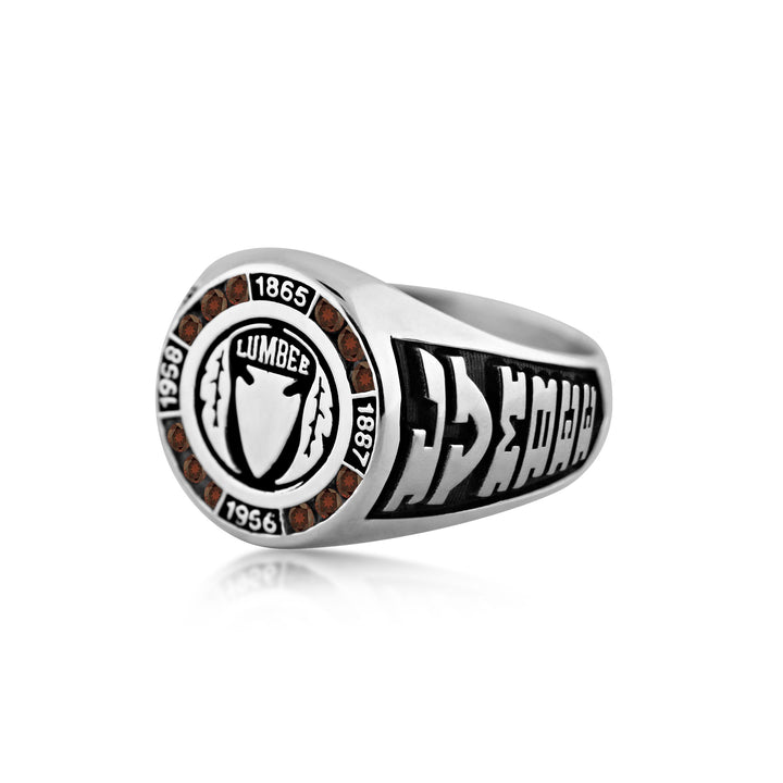 LUMBEE RING Personalized w/stones Ladies-LumbeeJewelry.com