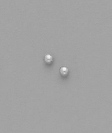 Concept Earring 3mm Ball Silver tone 30249