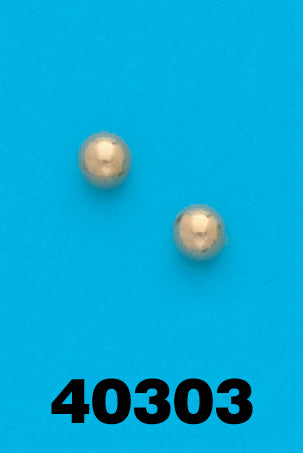 Concept Earring Gold Tone Stud 5mm 40303