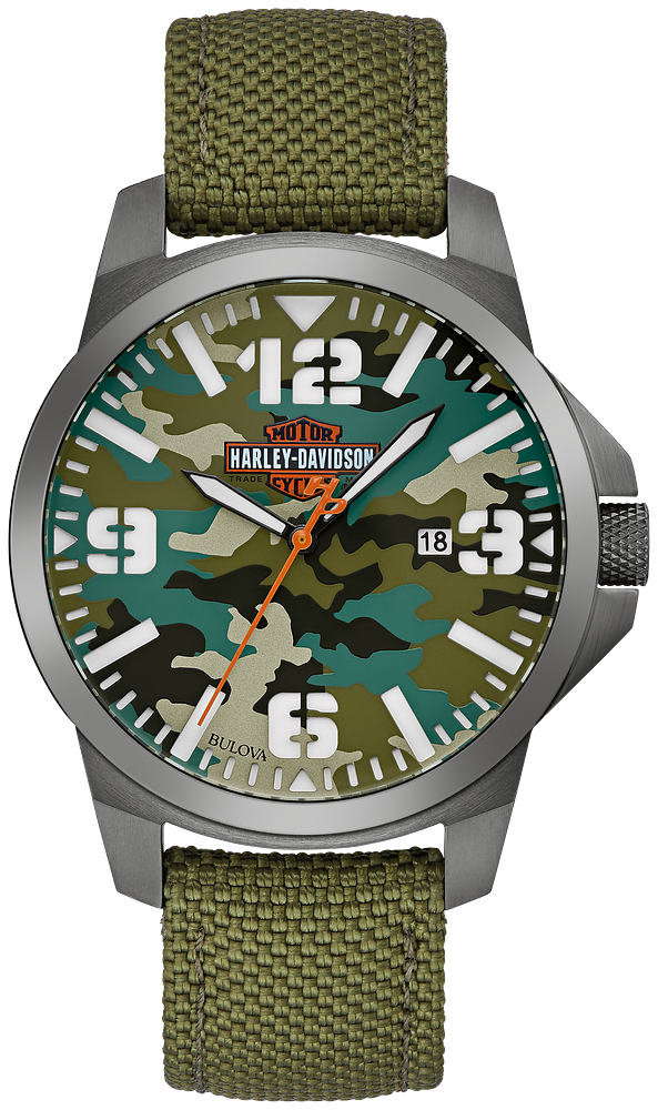 Harley Davidson Camouflage Watch Model # :78b157