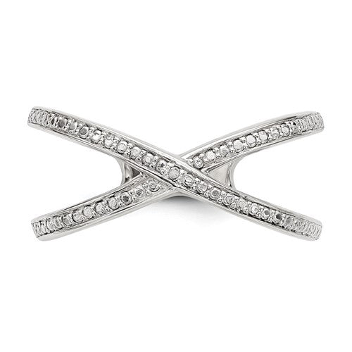 Sterling Silver Diamond Accent Ring