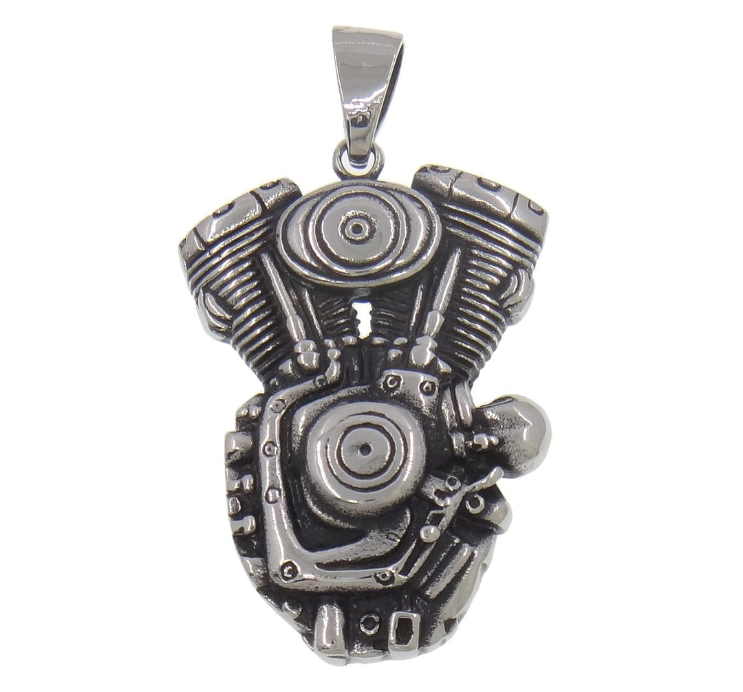 Motorcycle Pendant  (engine)-LumbeeJewelry.com