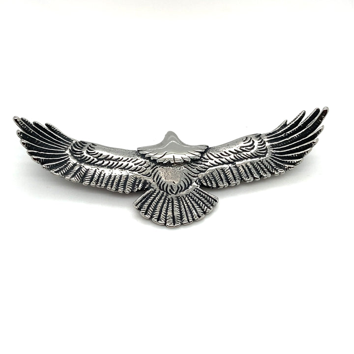 Large Stainless Eagle Pendant