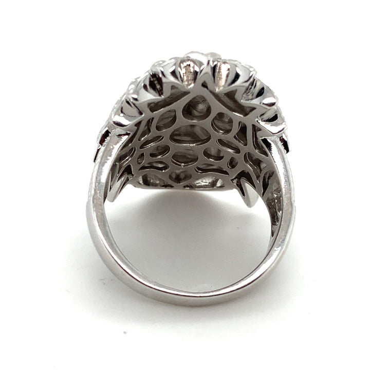 Sterling Silver Gents/Mens Indian Head Ring.