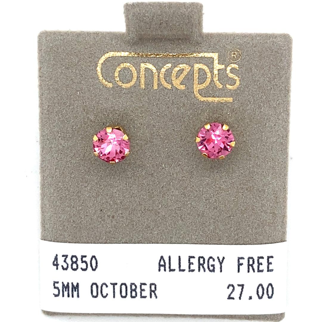 Concept Earring October 5mm 43850