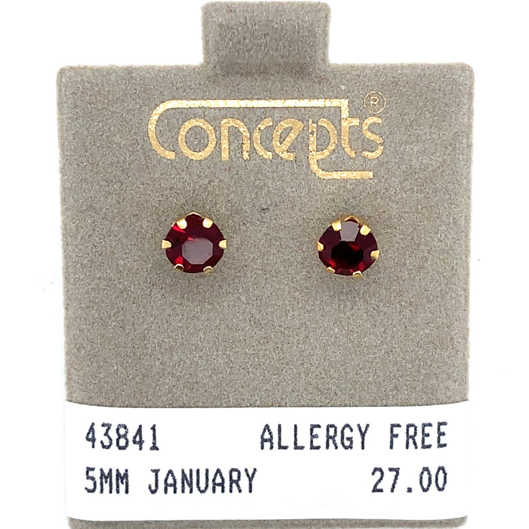 Concept Earring January 5mm 43841