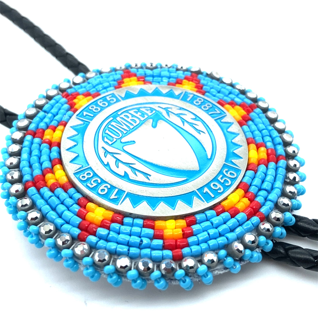 Lumbee Beaded Bolo