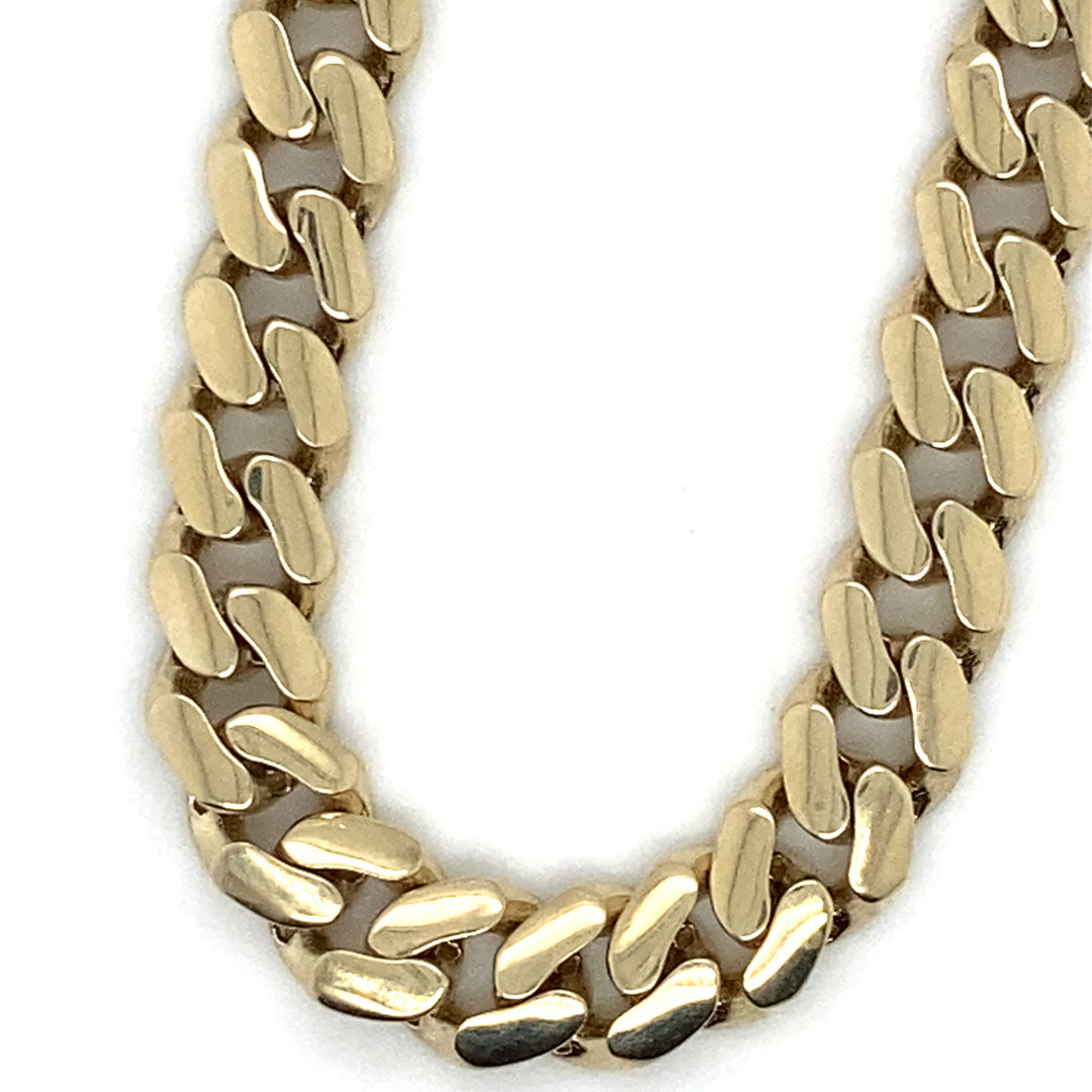 10k 6mm Mohalo Link Necklace 20inch-LumbeeJewelry.com