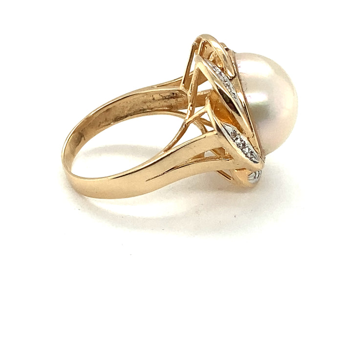 14k Mabe Pearl Ring