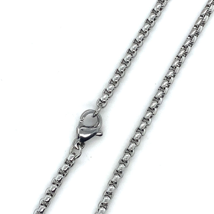 2mm 20 inch Rolo Stainless Chain Necklace