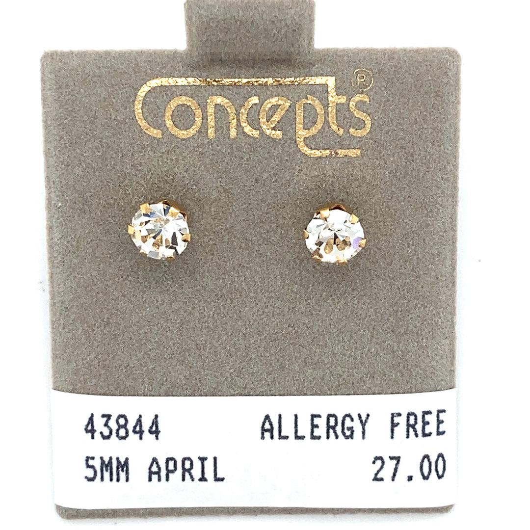 Concept Earring April 5mm 43844