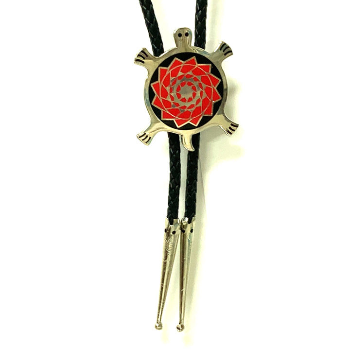 Turtle Bolo Red Black