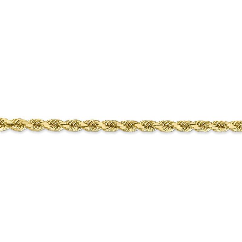 10k 3mm DC Rope 24inch-LumbeeJewelry.com