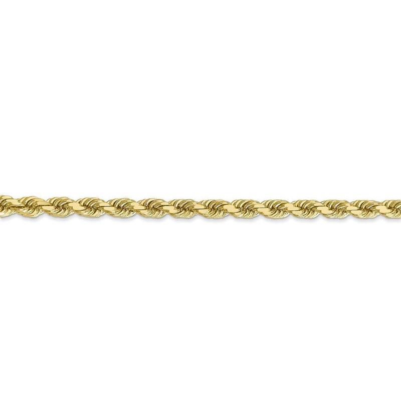 10k 3.5mm DC Rope 16inch-LumbeeJewelry.com