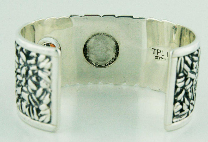 Custom Cuff Inlay Bracelet Sterling-LumbeeJewelry.com