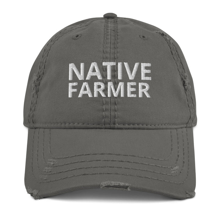 Native Farmer Distressed Hat